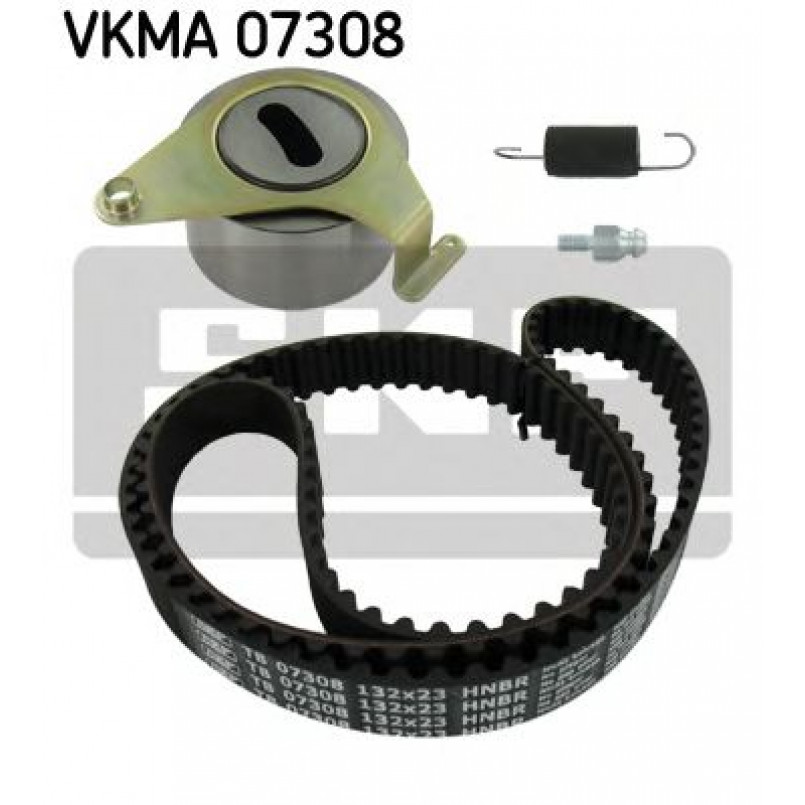 VKMA 07308 SKF Комплект (ремінь+ролики)